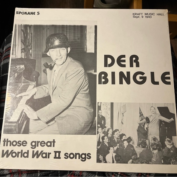 Der Bingle Those Great World War II Songs LP Bing Crosby (Unplayed/Sealed) - Picture 1 of 2